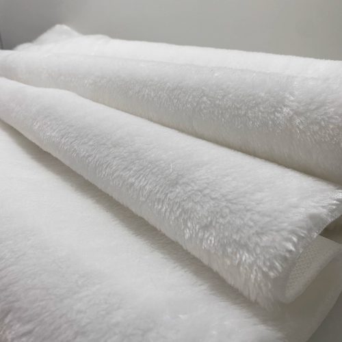 白黑色毛绒布眼镜手机柜台垫底布