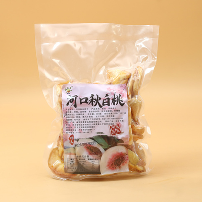 桃子干秋白桃干无核即食果脯