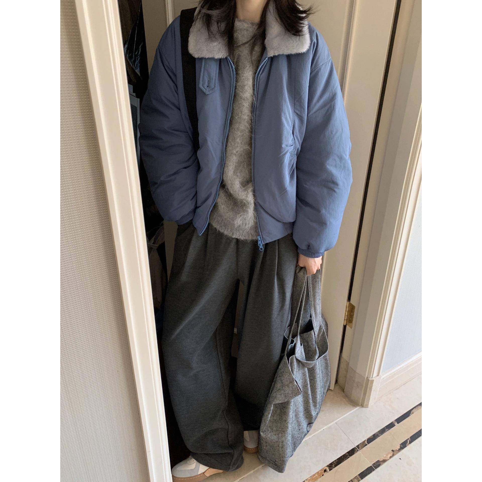 羽绒棉服女款短款2025年新款冬季小个子夹克加绒棉衣夹棉棉袄外套