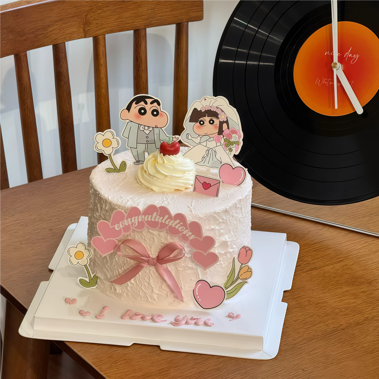214情人节蜡笔小新蛋糕装饰插件结婚订婚主题西服婚纱甜品台插件,节庆用品/礼品,节日装扮用品,淘宝优惠券,粉丝福利购,淘宝优惠卷