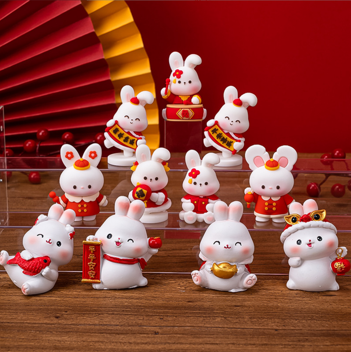 兔宝宝周岁生日蛋糕装饰摆件可爱小兔子生肖兔蛋糕摆件平安喜乐兔,节庆用品/礼品,节日装扮用品,淘宝优惠券,粉丝福利购,淘宝优惠卷