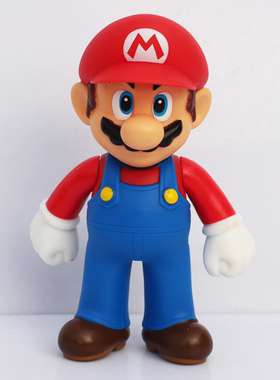 蛋糕装饰摆件超级玛丽奥耀西Yoshi手办公仔马里奥玩具人偶摆件