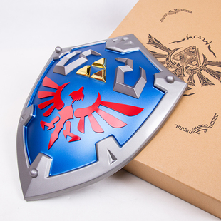 塞尔达王国之泪荒野之息林克海利亚盾牌大师剑周边手办1比1金属