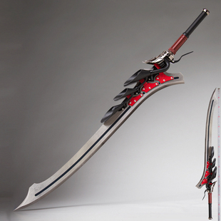 鬼泣5尼禄绯红女皇维吉尔阎魔刀但丁叛逆之刃1：1COS武器未开刃