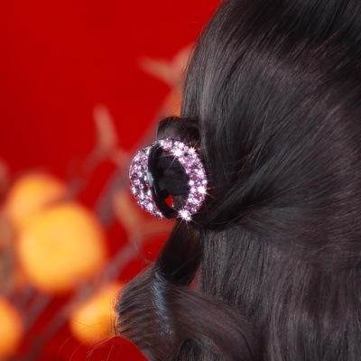 韩国进口水钻发夹发抓中号