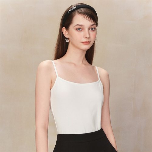 内搭打底针织糖力短款吊带背心