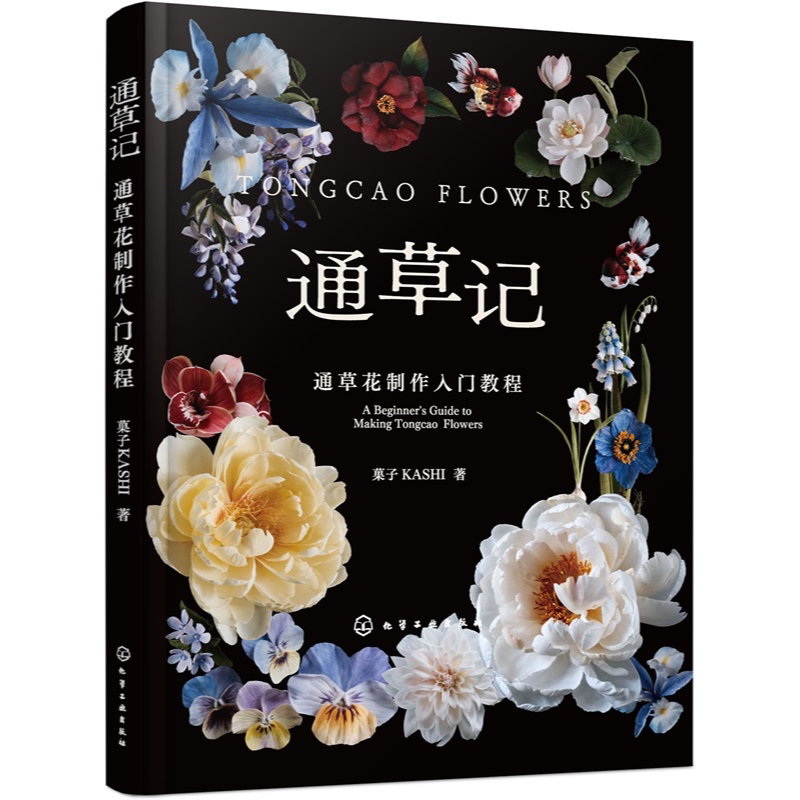 通草记 通草花制作入门教程 仿真花永生花制作工艺技法中国传统文化非物质文化遗产 零基础入门方法案例详解图解手工DIY一本通书籍