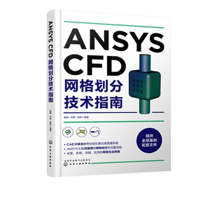 ANSYS CFD网格划分技术指南 跟CAE大神流沙学画网格 ANSYS CFD系列网格划分技巧 ANSYS CFD系列软件教程书籍 CFD工程应用技术教材