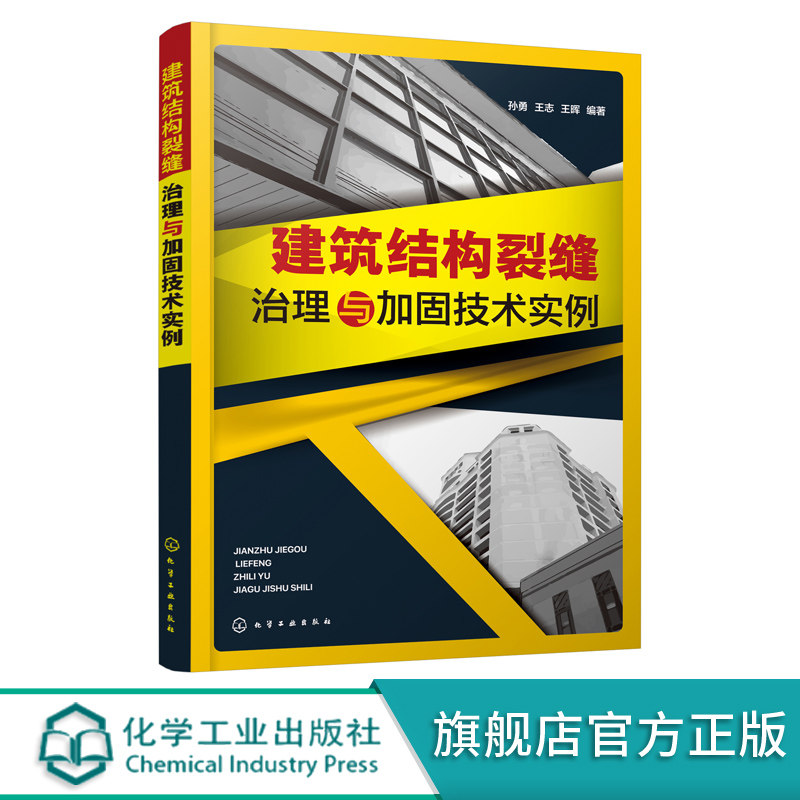 建筑结构裂缝治理与加固技术实例 建筑结构裂缝治理与加固实用技术指导书 多种结构裂缝检测处理方法书籍 建筑工程设计施工参考书
