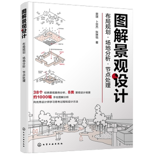 图解景观设计 布局规划场地分析节点处理 图解景观设计 景观设计案例分析 手绘图解 经典景观项目设计思路解析 风景园林设计要素