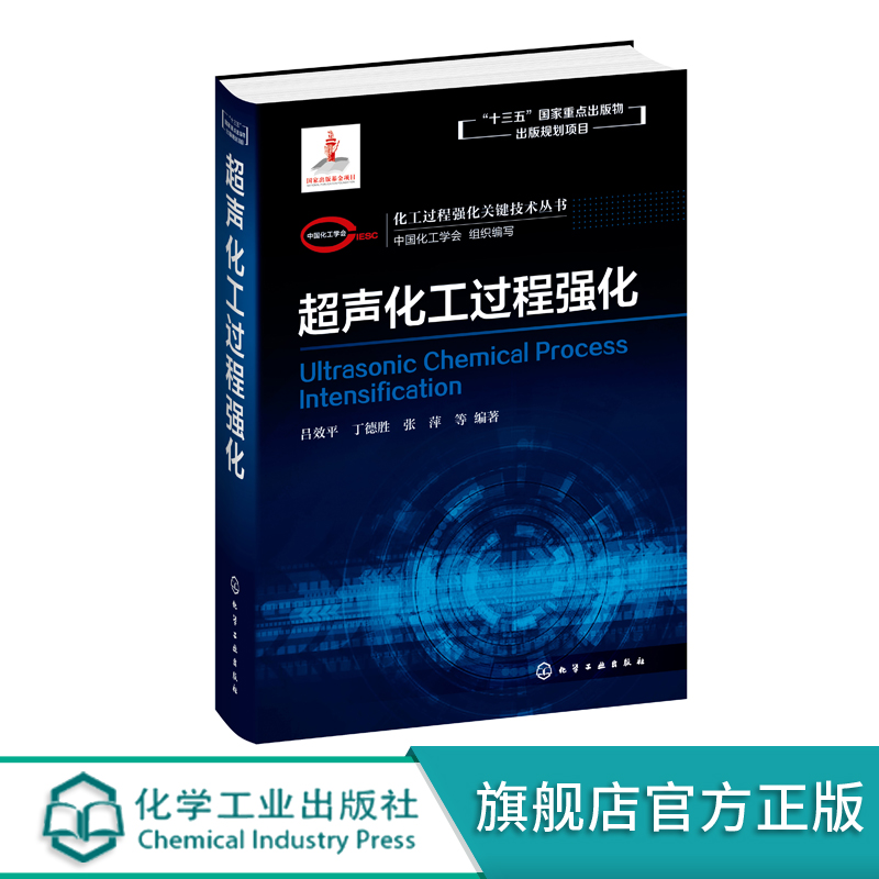 化工过程强化关键技术丛书 超声化工过程强化 吕效平 丁德胜 张萍著 超声强化化学反应过程超声强化传质传热过程机械分离粉碎过程