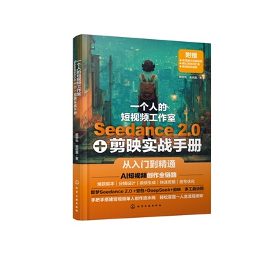 一个人的短视频工作室：Seedance 2 0 剪映实战手册 戴恒怡、袁铭翼 化学工业出版社