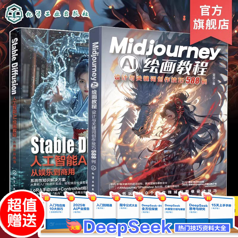 StableDiffussion+Midjourney图片