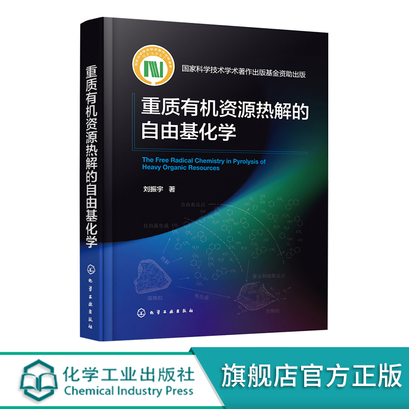 重质有机资源热解的自由基化学煤热解及自由基反应自由基及ESR表征热解及液化基本工艺化工化学材料等领域科技人员应用书籍