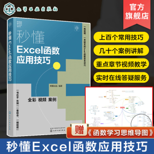 Excel公式 轻松掌握Excel函数与公式 快速入门 数据分析数据处理 应用技巧 LOOKUP函数VLOOKUP函数 秒懂Excel函数应用技巧