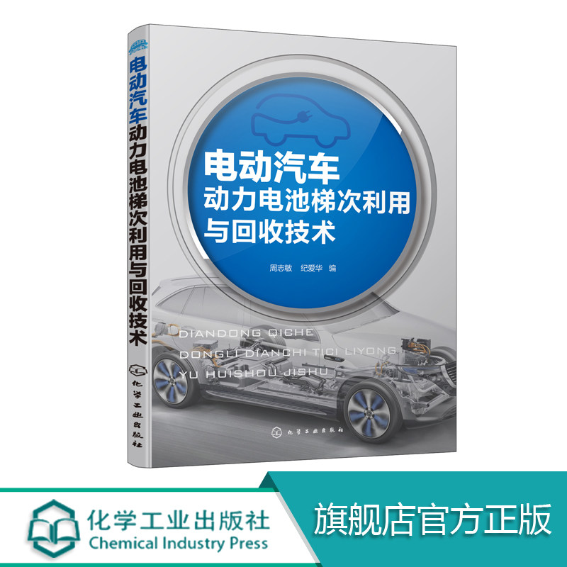 电动汽车动力电池梯次利用与回收技术 电动汽车动力电池技术书本书题材新颖实用内容丰富,深入浅出文字通俗易懂 具有很高实用价值