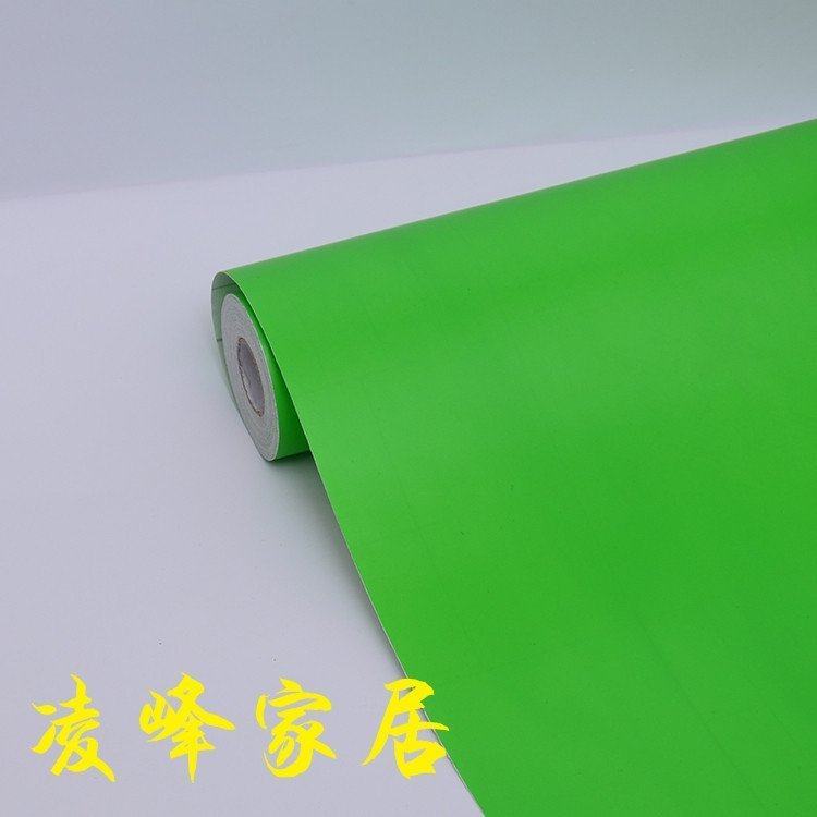 爱花PVC自粘绿色防水墙纸壁纸 即时贴广告刻字墙贴纸家具翻新纯色,家居饰品,软装墙贴,淘宝优惠券,粉丝福利购,淘宝优惠卷