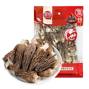 富锦南北干货系列菌菇干货煲汤佳品羊肚菌50克袋装