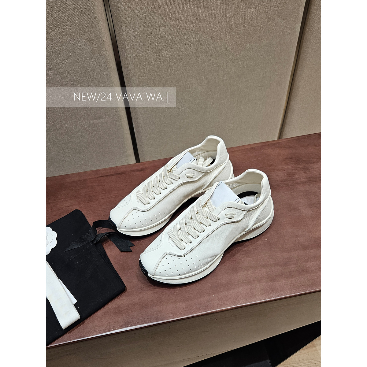 【VAVA WA】超舒服！老爹鞋女厚底运动风休闲鞋真皮