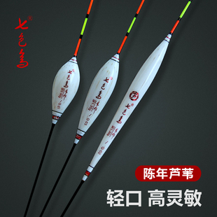 正品七色鸟浮漂高灵敏芦苇漂鲫鱼漂鲤鱼漂竞技黑坑醒目浮标套装
