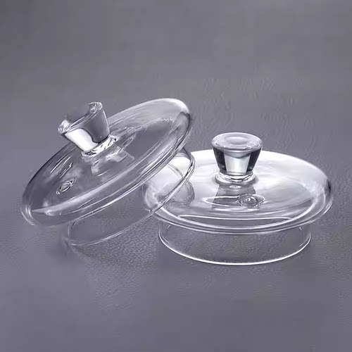 【特3】高硼硅玻璃耐高温茶具配件茶壶盖子 茶杯配件盖子玻璃盖