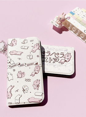 小众少女kana卡娜赫拉翻盖皮套适用iPhone17promax手机壳16pro支架壳15带盖皮套13全包保护套12黑色软胶壳14