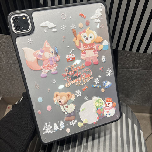 达菲可琦安饼饼ipad平板壳保护套