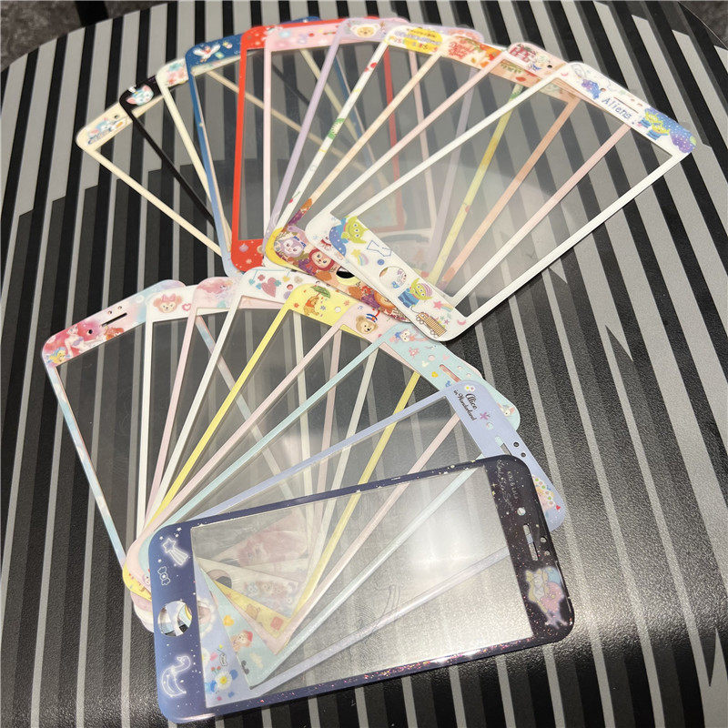 捡漏好货少女清仓卡通美人鱼维尼达菲全屏软边显息影膜适用iPhone6s/7/8p钢化膜7plus保护贴膜6splus荧幕贴,3C数码配件,手机贴膜,淘宝优惠券,粉丝福利购,淘宝优惠卷