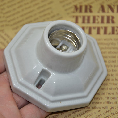 E27大螺口耐高温全陶瓷灯头灯座