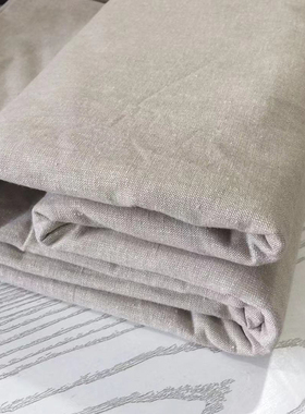 外贸清仓纯亚麻棉麻床单加厚加密睡单麻棉清爽吸汗不粘身古朴家用