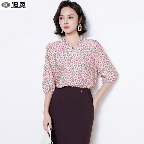 迪奥女士衬衫女夏季独特好看衬衣