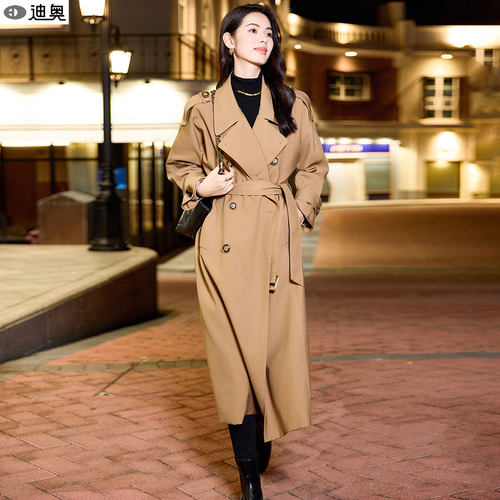 迪奥时尚氛围感女神范风衣外套女