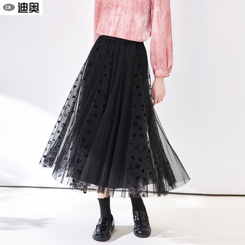 迪奥时尚优雅百搭高级感半身裙女