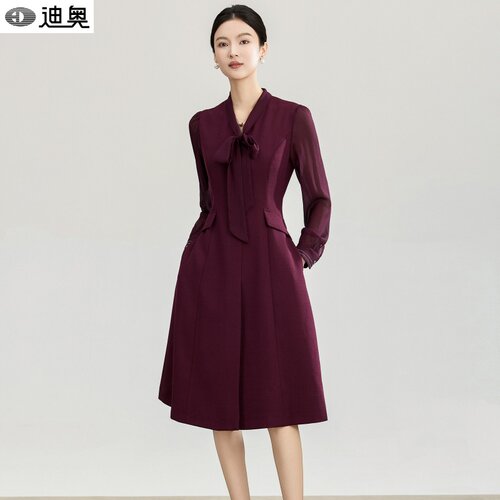 迪奥正式场合连衣裙端庄大气裙子