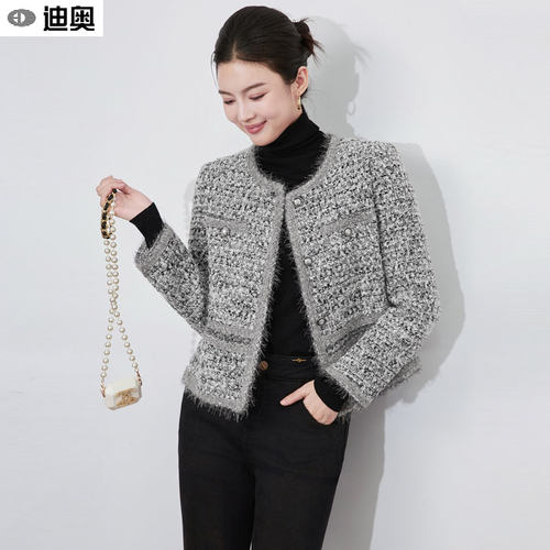 迪奥时髦百搭国际大牌羊毛短外套