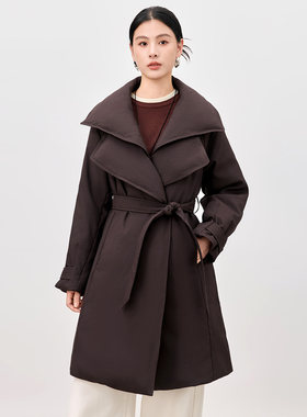 迪奥高端时尚保暖鹅绒羽绒服女冬