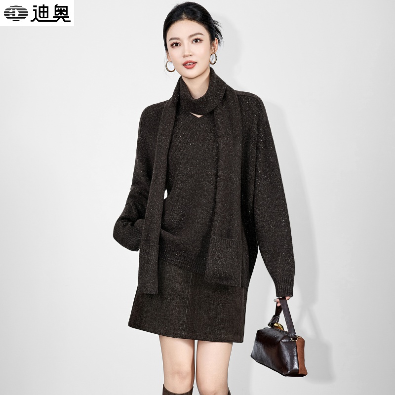 迪奥气质百搭毛衣时髦休闲针织衫