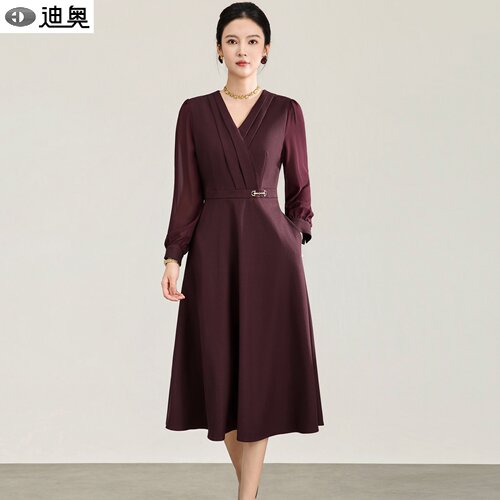 迪奥正式场合连衣裙女轻奢礼服裙