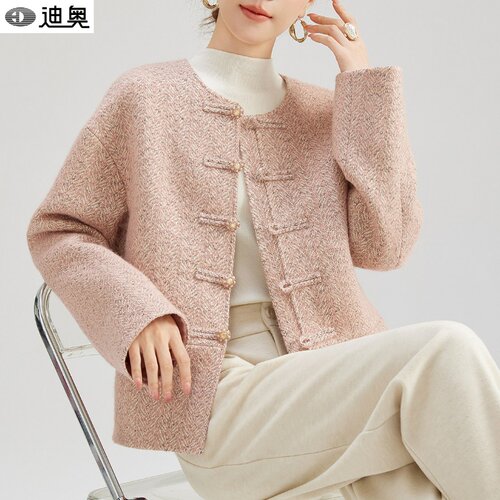 迪奥2026秋新款羊毛小香风外套女