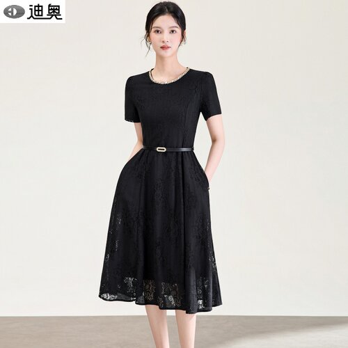 迪奥小众不撞款连衣裙轻奢礼服裙