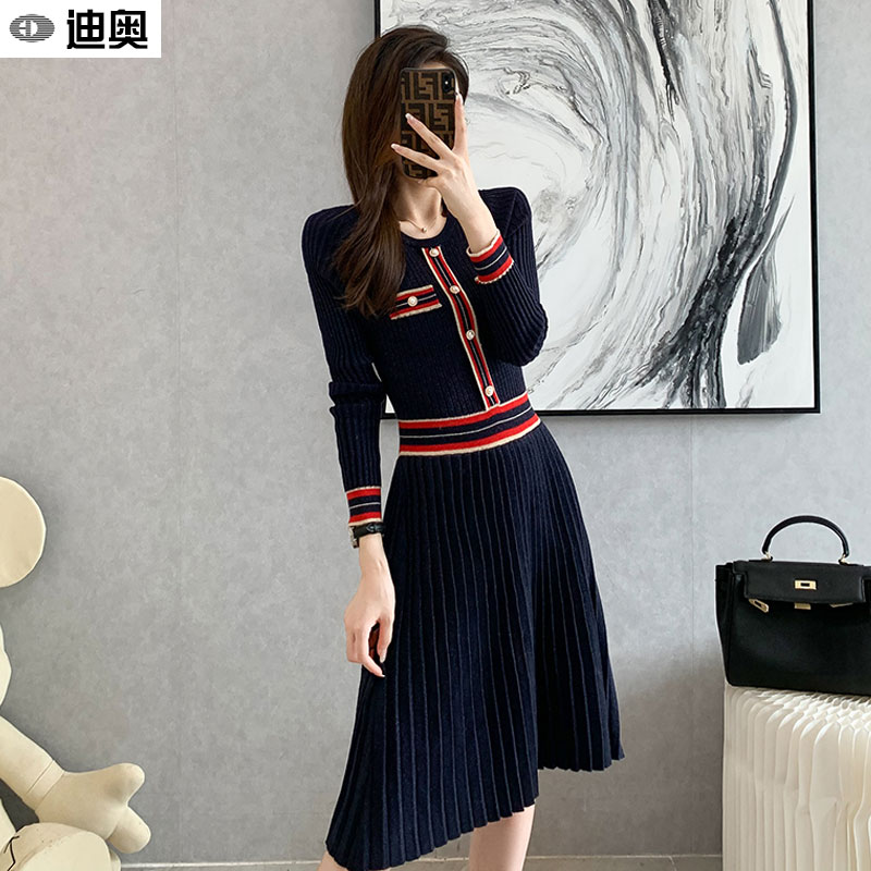 迪奥时尚名媛风连衣裙女25春新款