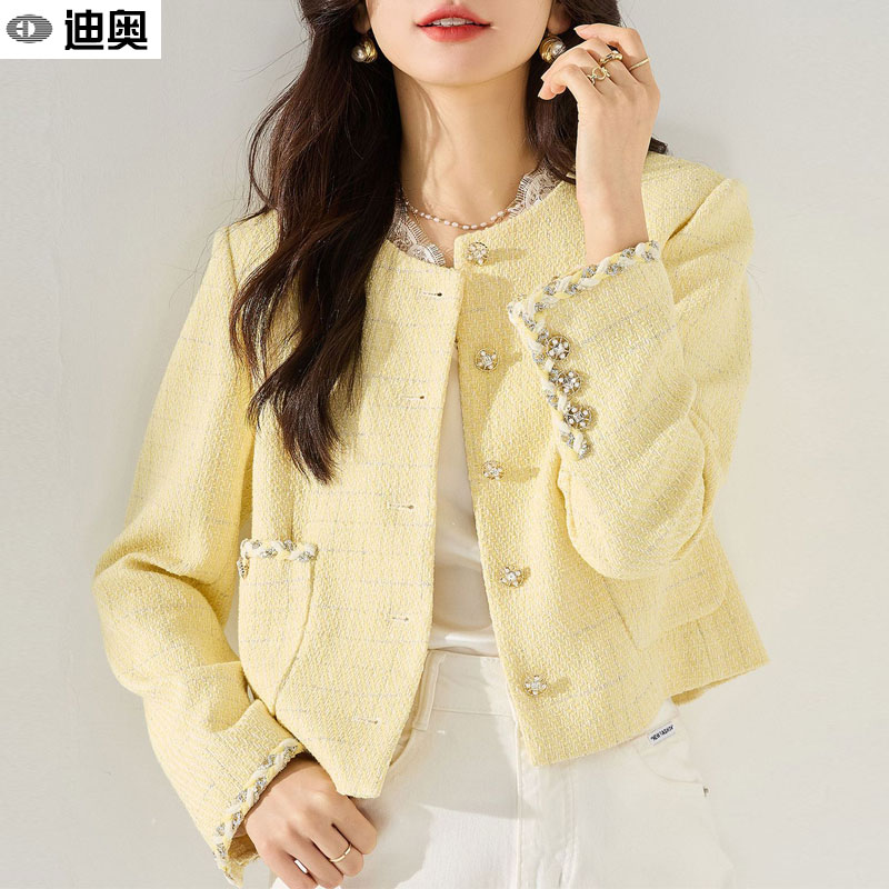 迪奥高级感大牌通勤百搭短外套女