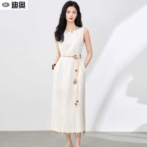 迪奥今年流行连衣裙设计感背心裙