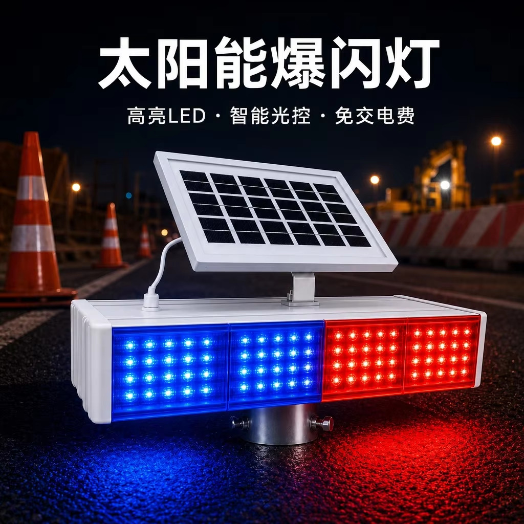 支持批发大量现货太阳能爆闪灯图片