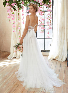 Sam lawn outdoor beach beach bride wedding dress