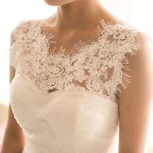 Outdoors beach and wedding dress