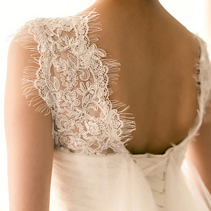 Outdoors beach and wedding dress