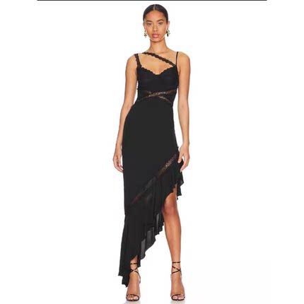 欧美单合集04小众设计性感辣妹吊带上衣半身裙套装礼服长裙连衣裙