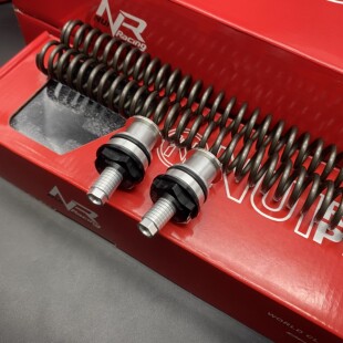 泰国NUI佛沙forza nss350 xmax300改装前减震加强弹簧软硬可调