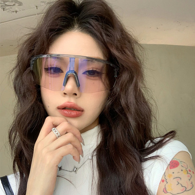 变色骑行眼镜日夜两用大框护目镜